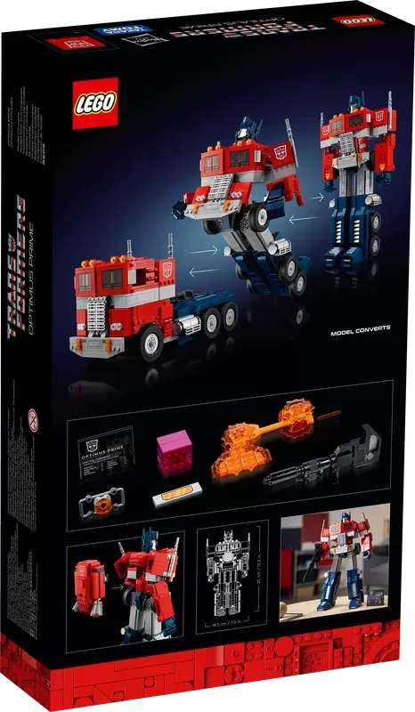 10302 ICONS TRANSFORMERS OPTIMUS PRIME