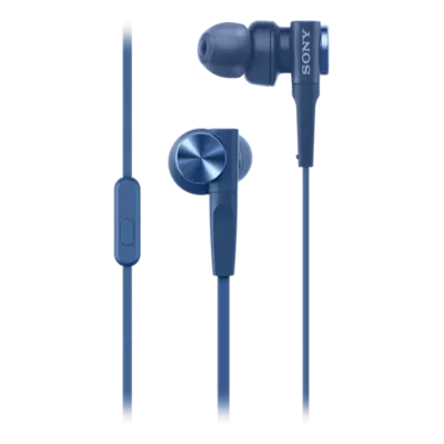 MDR-XB55AP EXTRA BASS In-ear Headphones (Blue)