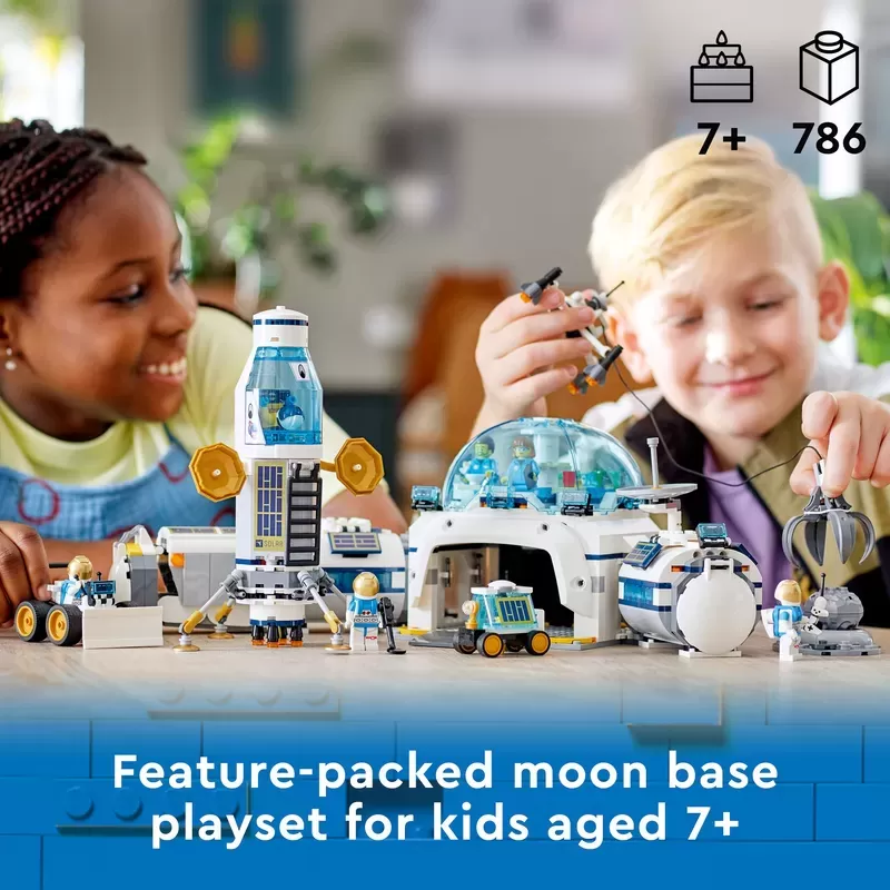 CITY LUNAR RESEARCH BASE 60350 BUILDING KIT
