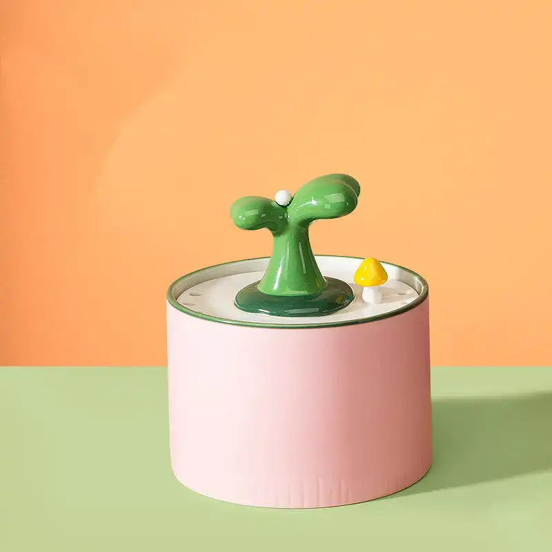 1.5L Electric Ceramic Pet Water Fountain Dispenser