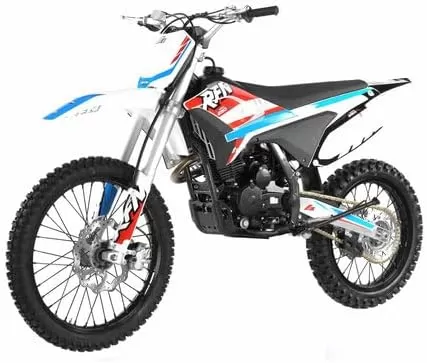 Apollo RFN Thunder Proactive 250cc Gas Dirt Bike, 21