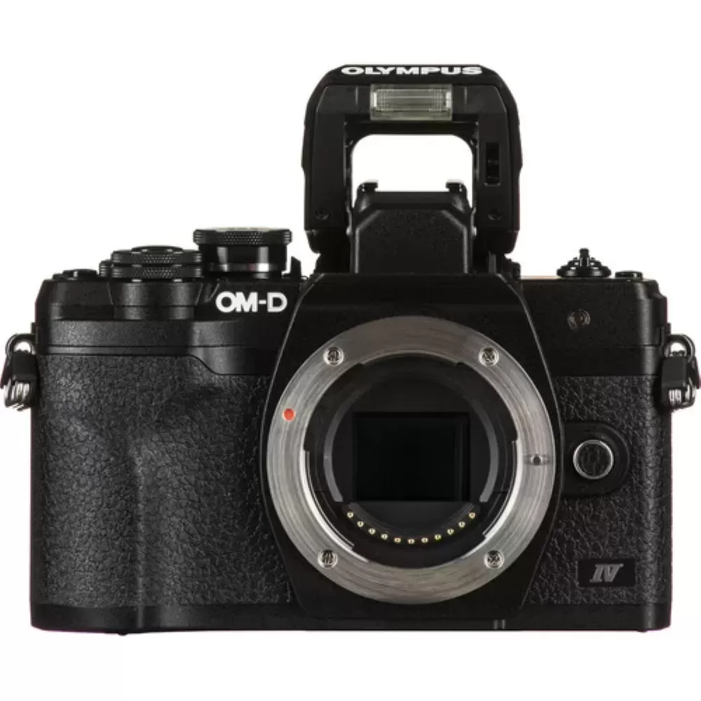 Olympus OM-D E-M10 Mark IV Mirrorless Digital Camera with 14-42mm Lens | Black
