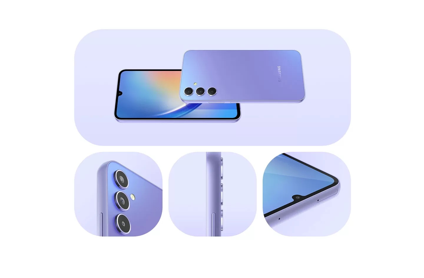 SSG A34 5G (A346M) GSM Unlocked International Version (New)