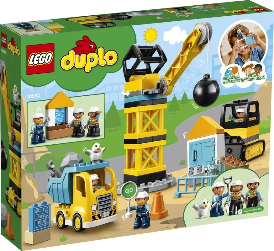 10932 DUPLO WRECKING BALL DEMOLITION