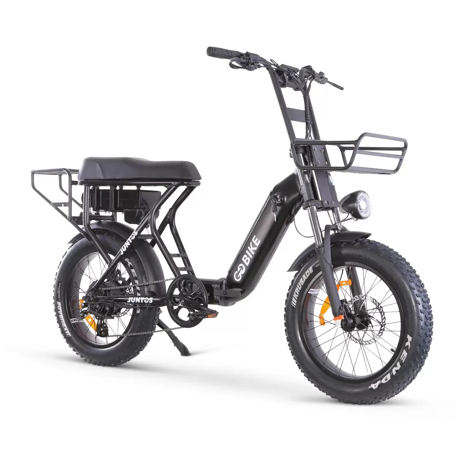 JUNTOS Foldable Step - Through Foldable Lightweight 750W Electric Bike