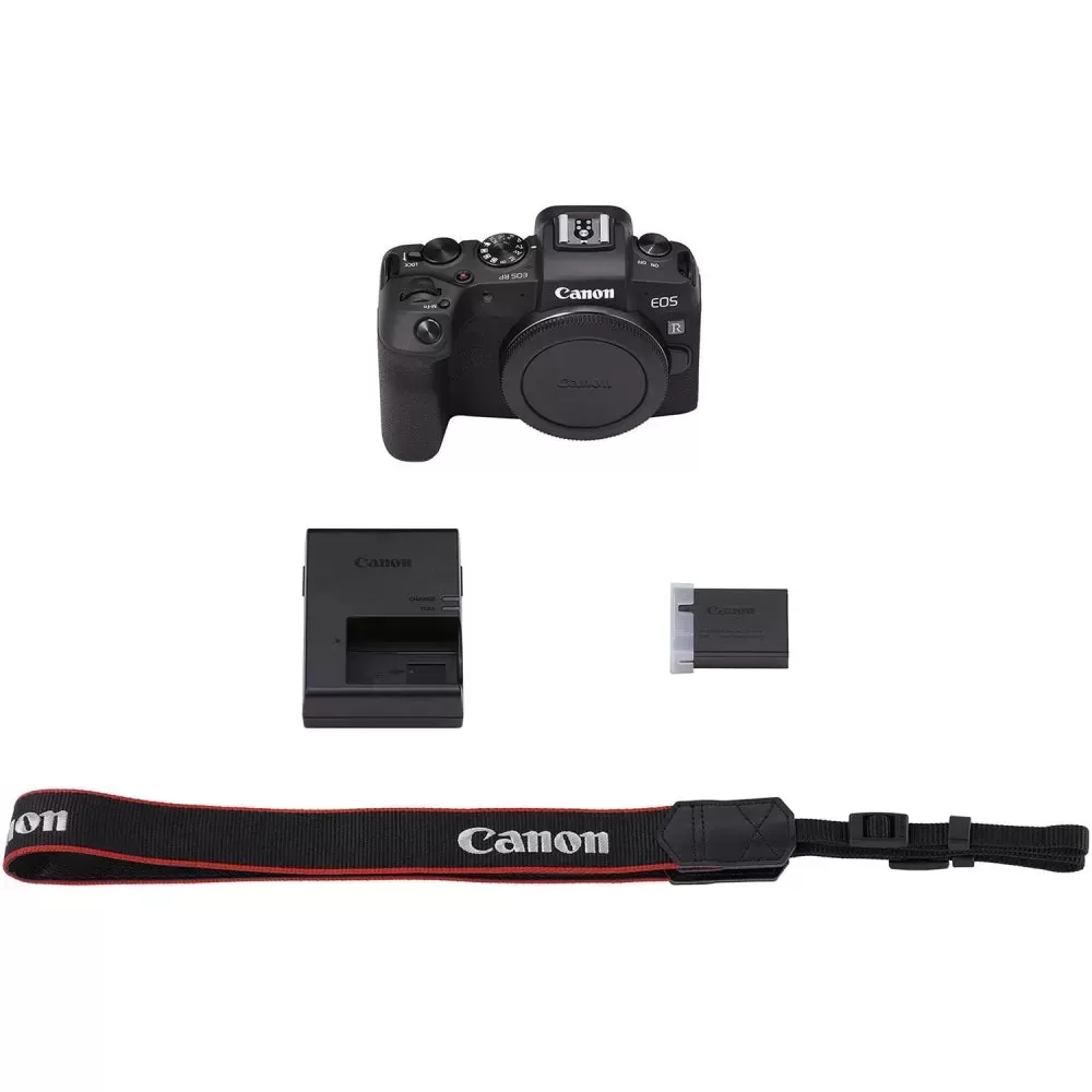 Canon EOS RP Mirrorless Digital Camera | Body Only Bundle: Canon Mount Adapter +  Battery + 128GB Memory Card Bundle