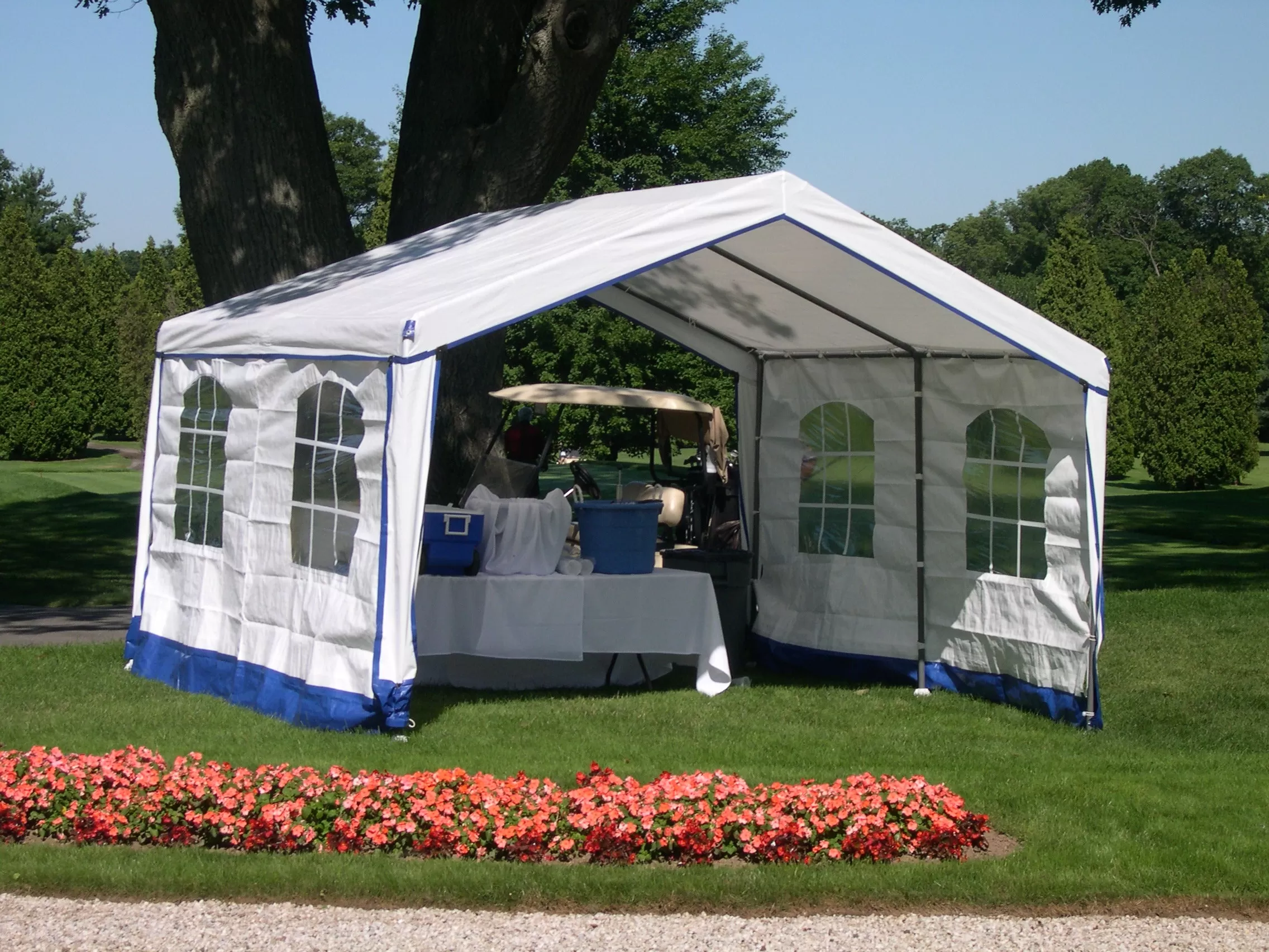 MDM Party Tent 14'W x 14'L x 9'H