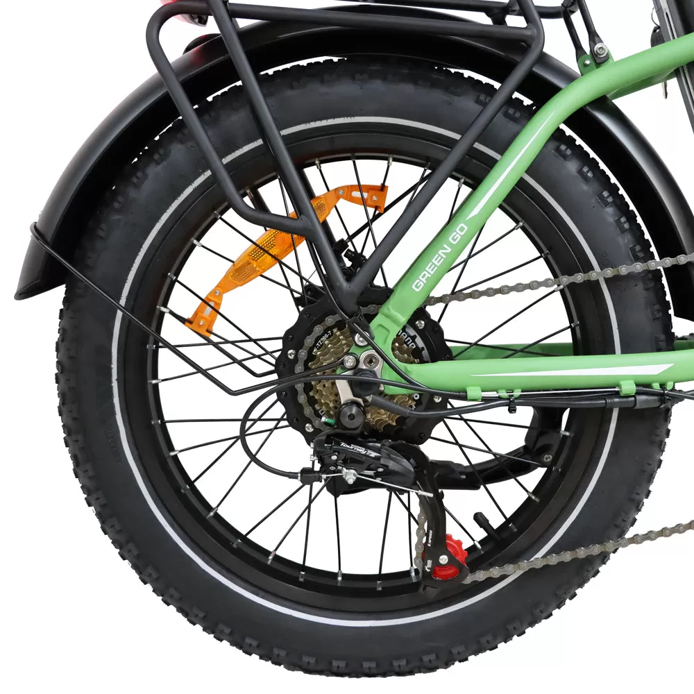 E-BIKE DZ2031 Round Tube Style 48V 13Ah 500W Performance Motor SHIMANO 7-Speed