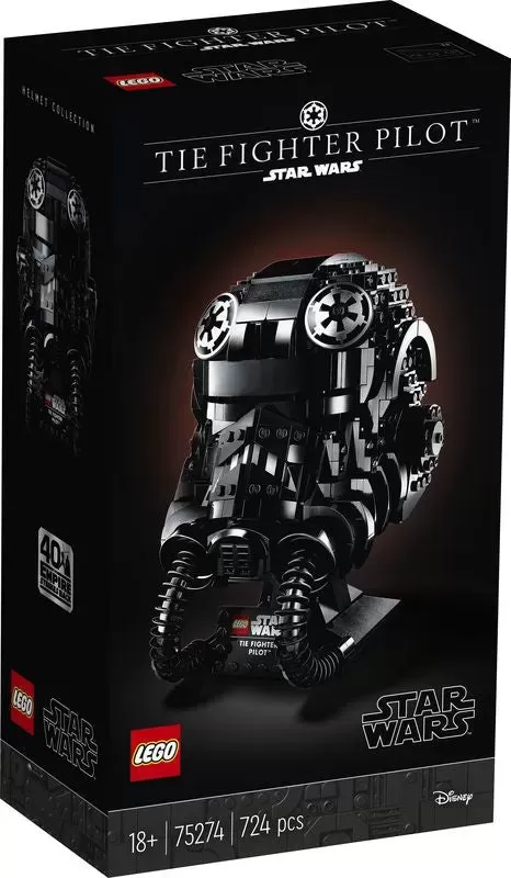 75274 STAR WARS TIE FIGHTER PILOT HELMET
