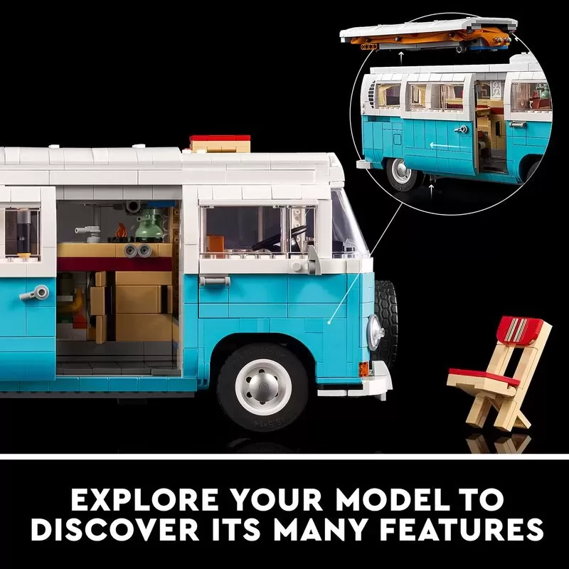 10279 ICONS VOLKSWAGEN T2 CAMPER VAN