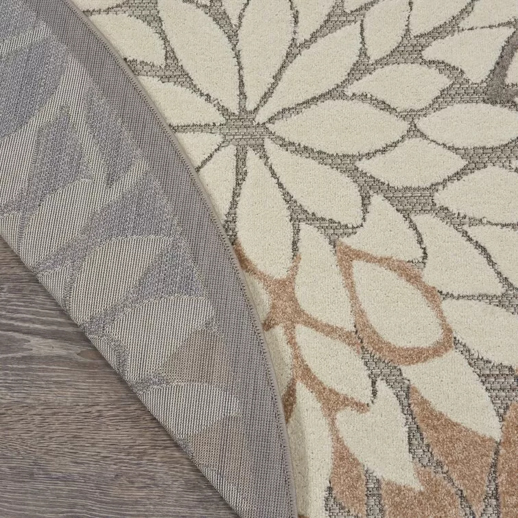 Rosario Navy/Ivory/Taupe Indoor/Outdoor Rug