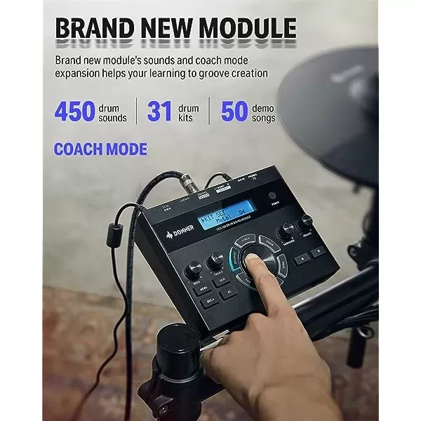 🔥Hot Sale Now🔥 DED-200 Electric Drum Sets