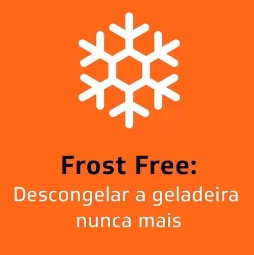 Brastemp BRE57AK Frost Free Refrigerator with Turbo Ice Inverse - 443L
