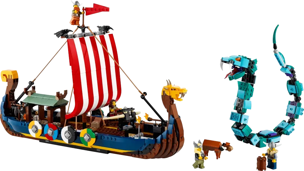 31132 CREATOR VIKING SHIP AND THE MIDGARD SERPENT