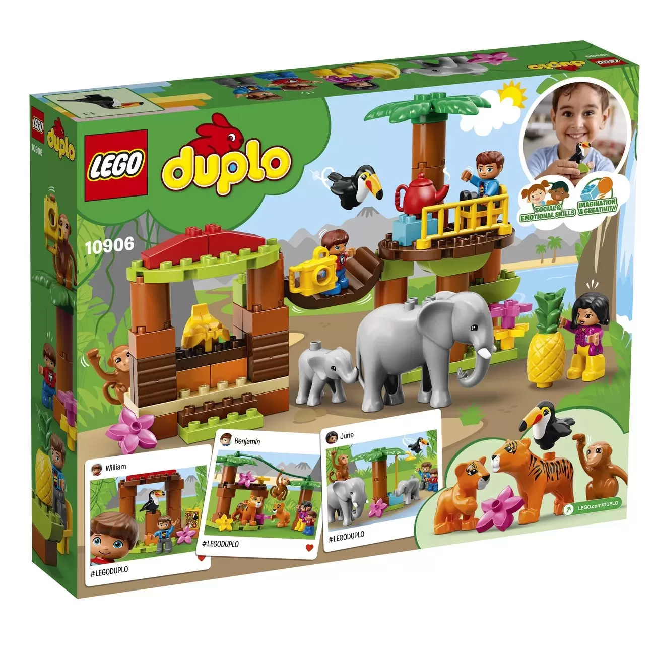 10906 DUPLO TROPICAL ISLAND