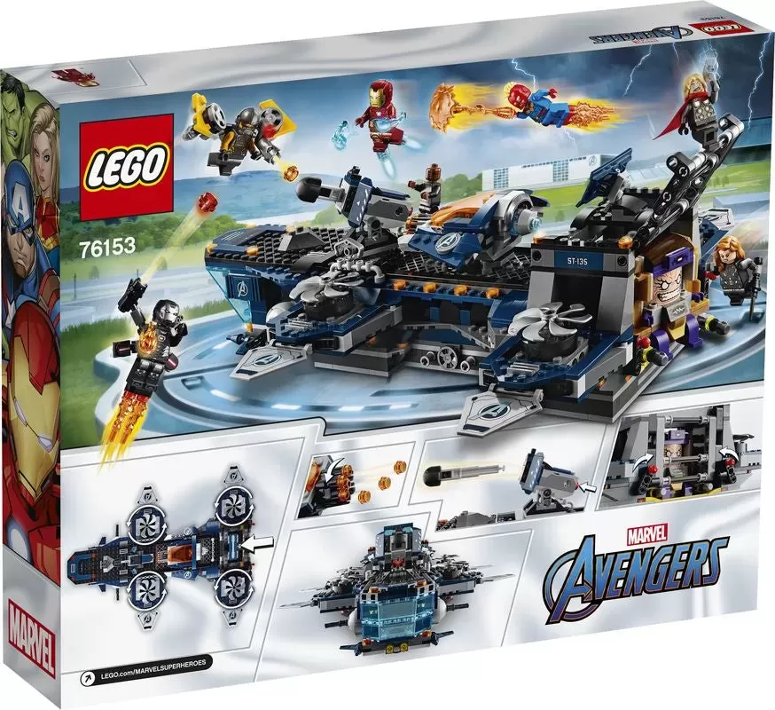 76153 MARVEL AVENGERS HELICARRIER
