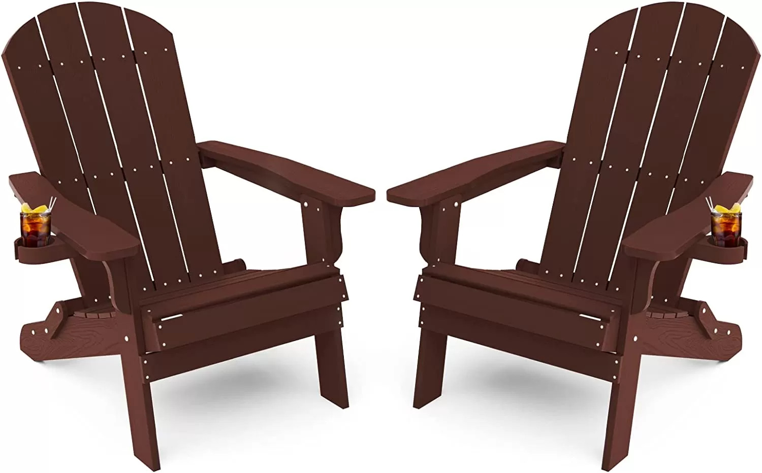 Adirondack Chair ,Patio Chairs 5 Steps Easy Installation,Widely Used in Outdoor, Fire Pit, Deck, Outside, Garden, Campfire Chairs