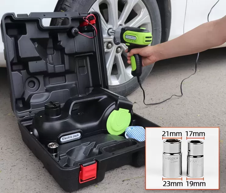 [🔥BUY 1 GET 1 FREE] 2V 5T 36cm 3 in Car Jack Electric Hydraulic Jack Portable Tire Lifting Car Repair mechanical Tools