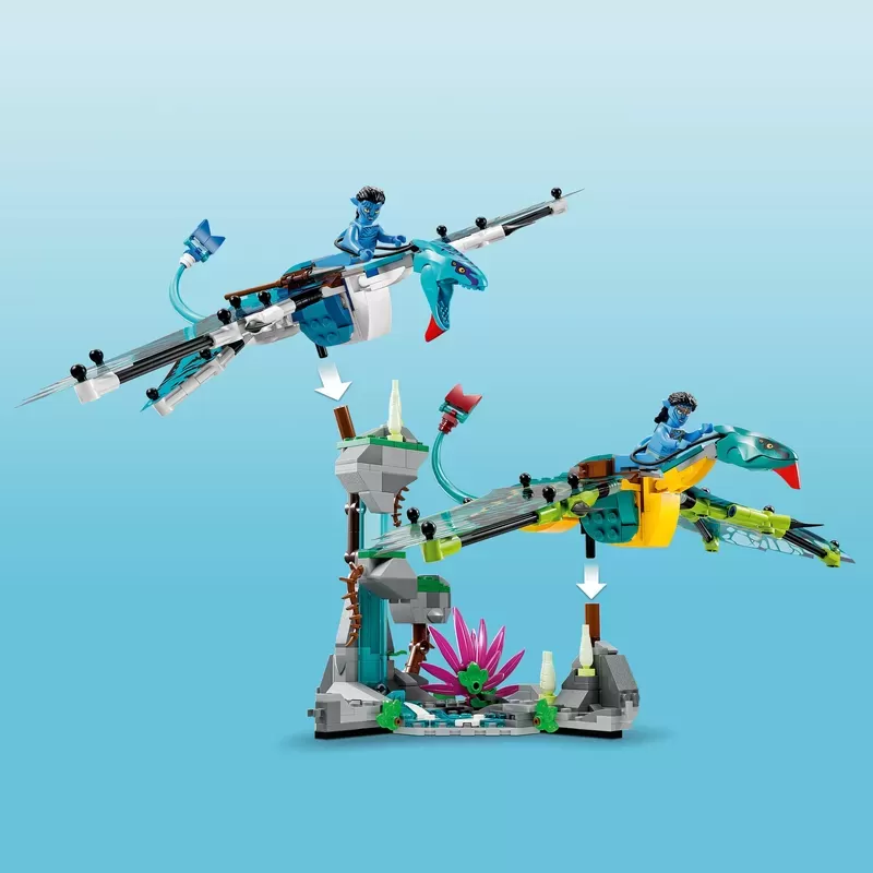 ® 75572 AVATAR JAKE & NEYTIRIS FIRST BANSHEE FLIGHT BUILDING TOY SET