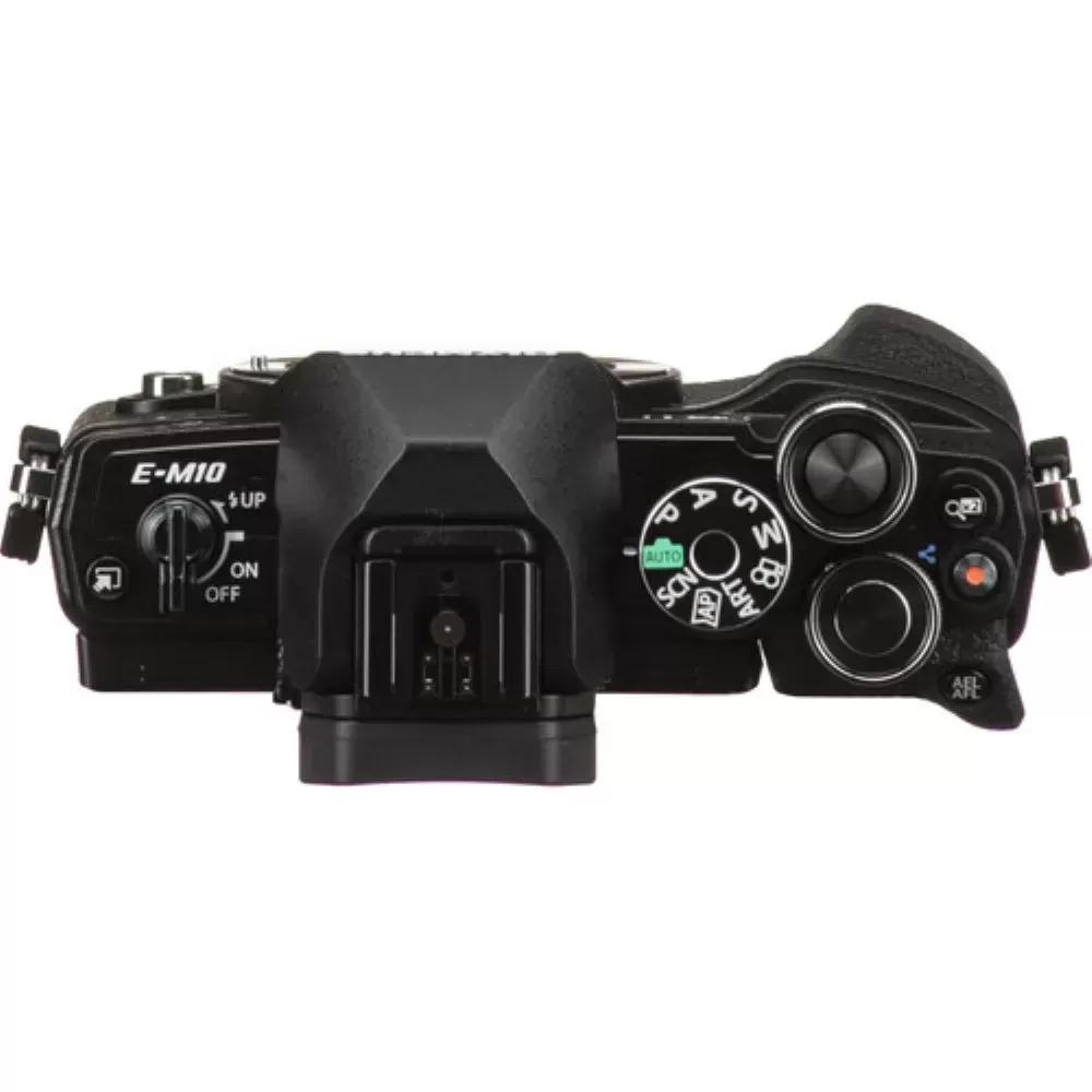 Olympus OM-D E-M10 Mark IV Mirrorless Digital Camera with 14-42mm Lens | Black
