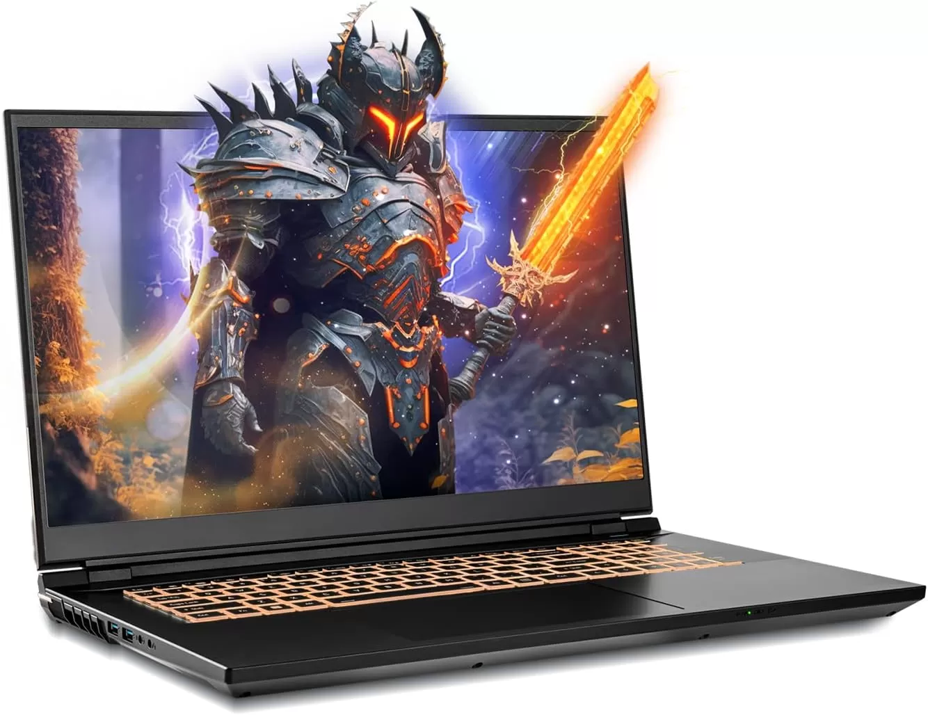 Sager 2023 NP8875E Gaming Laptop, 17.3 Inch QHD 240Hz 100% DCI-P3 G-Sync, Intel i9-13900HX, RTX 4070 8GB, 64GB RAM, 2TB Gen4 NVMe SSD, Win 11