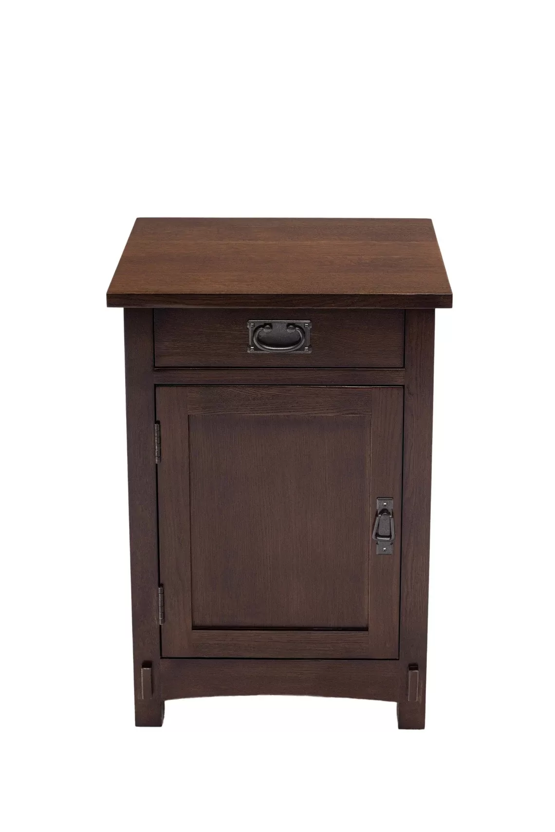 Mission Quarter Sawn Oak 1 DOOR, 1 DRAWER NIGHTSTAND