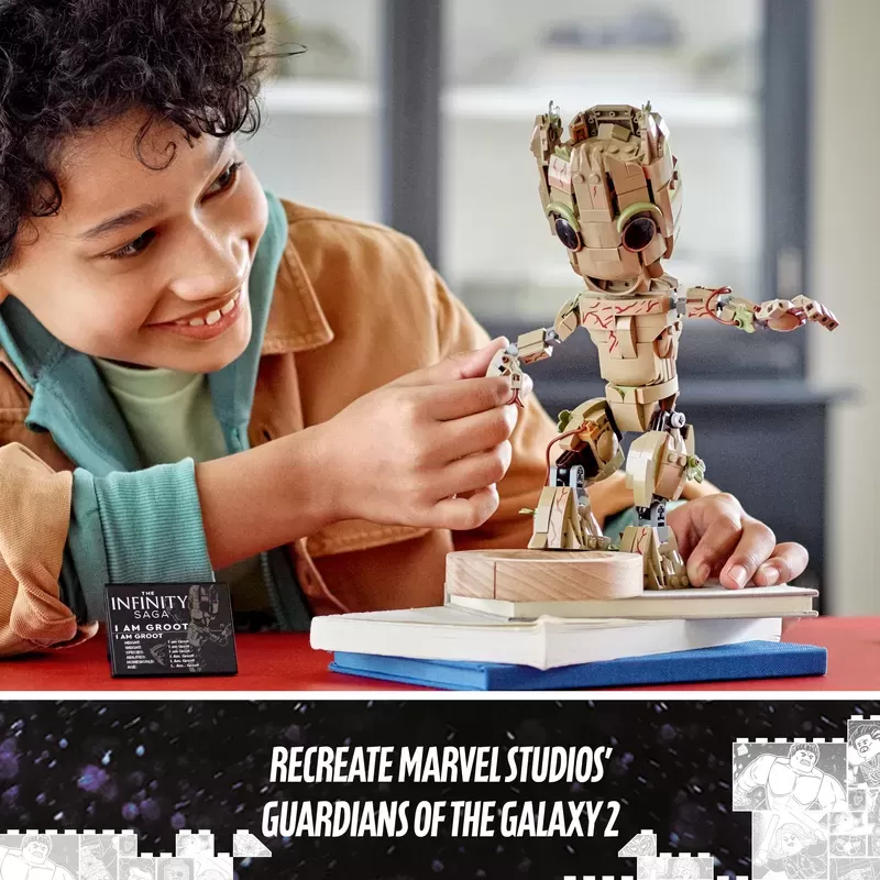 76217 SUPER HEROES MARVEL I AM GROOT