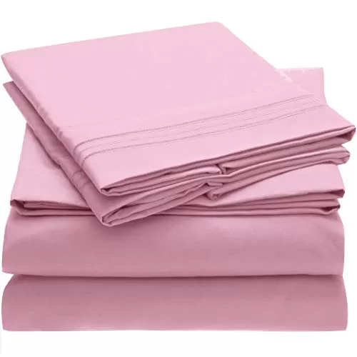 Brushed Microfiber Hypoallergenic 4 pcs Bedsheet Set
