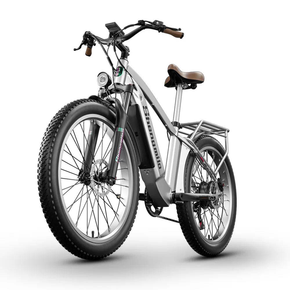 E-Bike MX04 48V 15Ah 500W Motor 26X3.0 fat Tire Retro Mountain Electric Bike