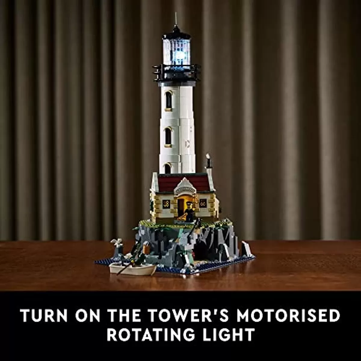 Ideas Motorized Lighthouse 21335 Building Set for Adults (2,065 Pieces)