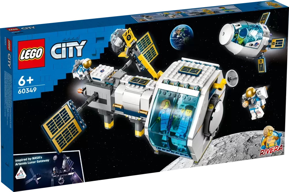 CITY LUNAR SPACE STATION 60349 BUILDING KIT