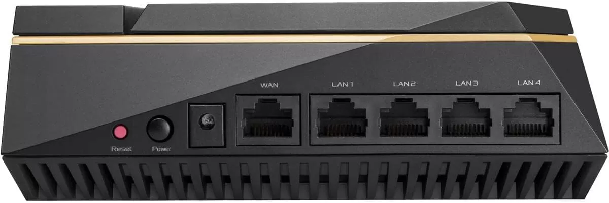 ASUS AC2900 WiFi Gaming Router (RT-AC86U) - Dual Band Gigabit Wireless Internet Router, WTFast Game Accelerator, Streaming, AiMesh Compatible, Included Lifetime Internet Security, Adaptive QoS