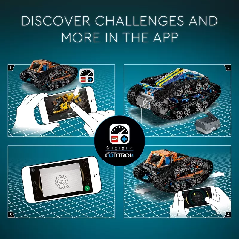 42140 TECHNIC APP-CONTROLLED TRANSFORMATION VEHICLE