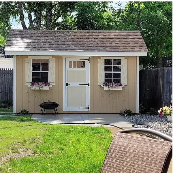 🔥Heavy Storage Shed $29.99🔥10 ft. W x 14 ft. D Storage Shed-Our last 143 units