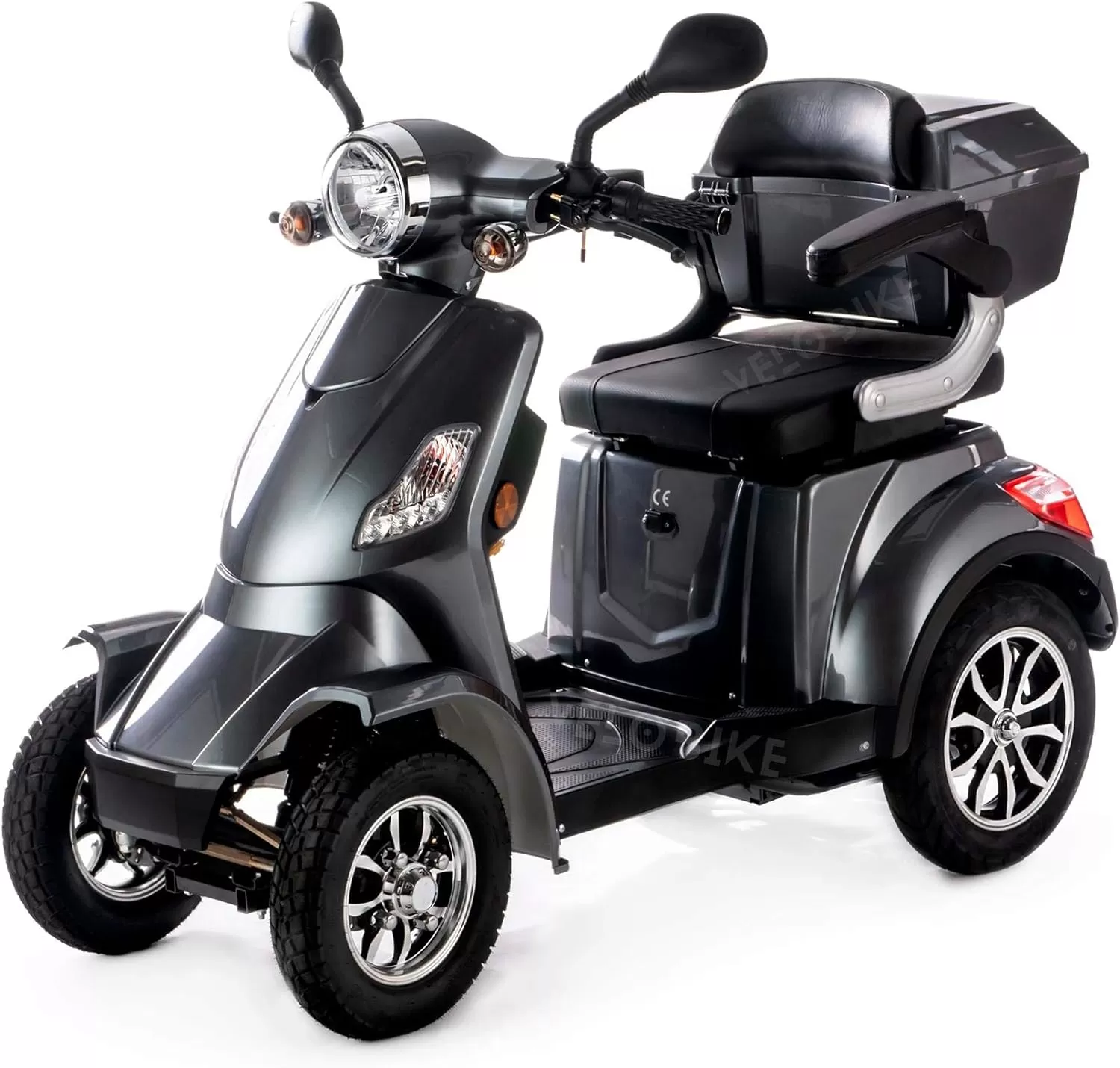 VELECO Senior Mobile 4-Wheel Electric Scooter 1000 W Faster
