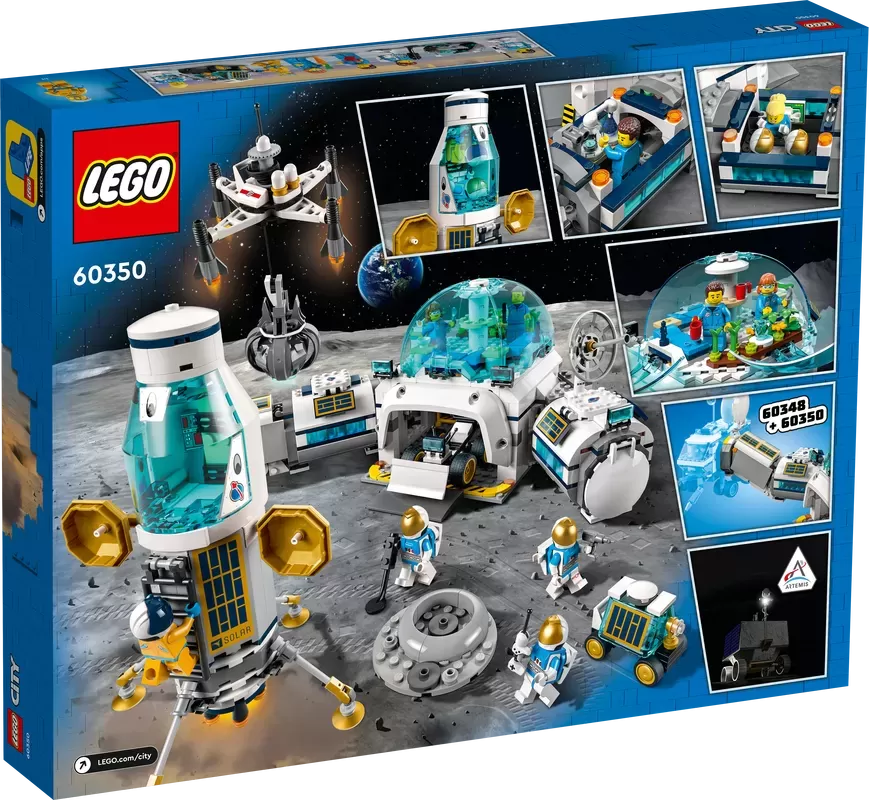 CITY LUNAR RESEARCH BASE 60350 BUILDING KIT