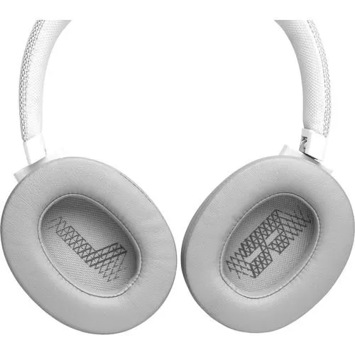 JBL LIVE 500BT Wireless Over-Ear Headphones (White)