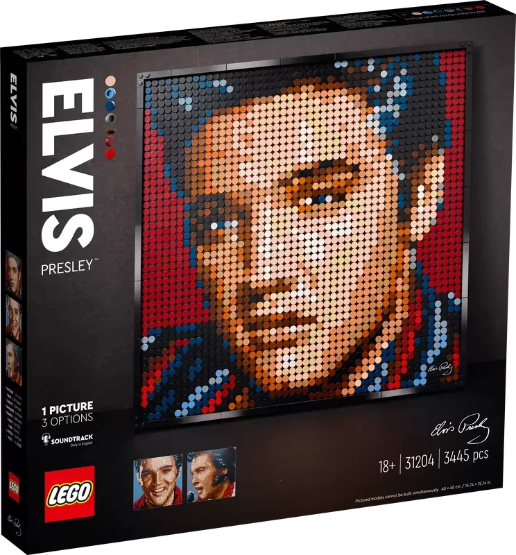 ART ELVIS PRESLEY THE KING 31204 BUILDING KIT