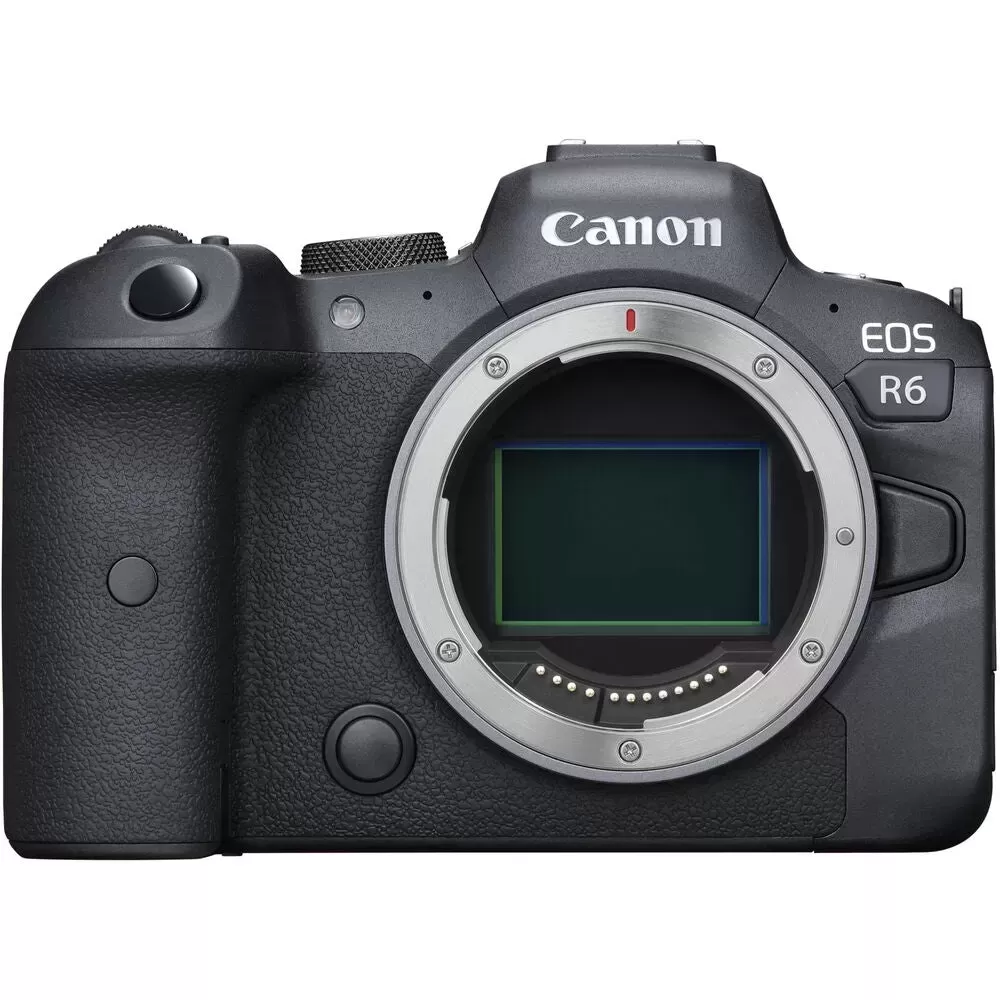Canon EOS R6 Mirrorless Digital Camera | Body Only + SanDisk 64GB Memory Card + Camera / Camcorder Case Bundle