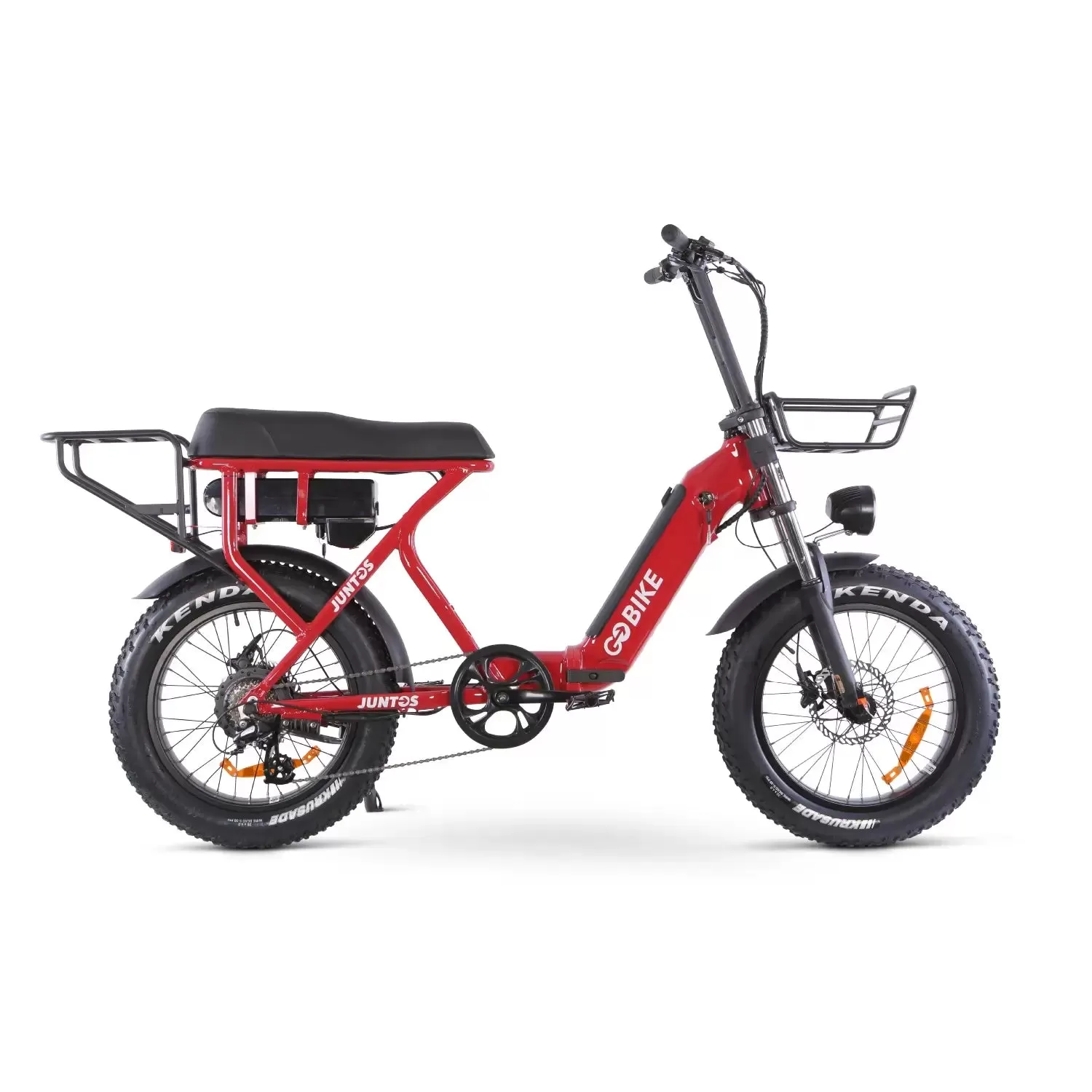 JUNTOS Foldable Step - Through Foldable Lightweight 750W Electric Bike