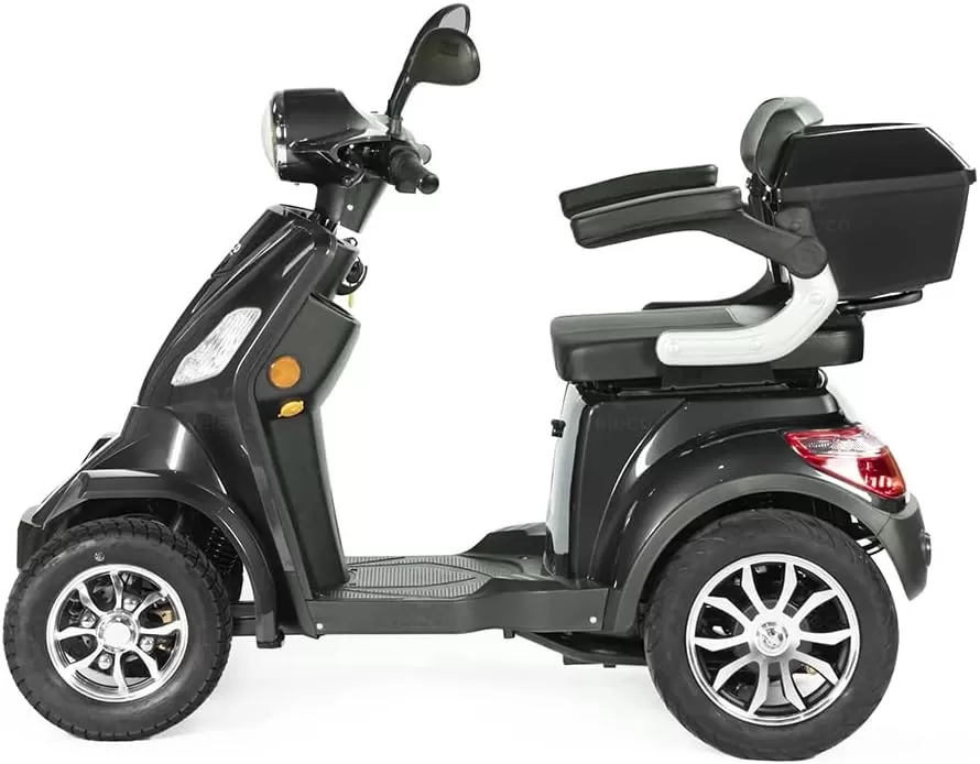 VELECO Senior Mobile 4-Wheel Electric Scooter 1000 W Faster