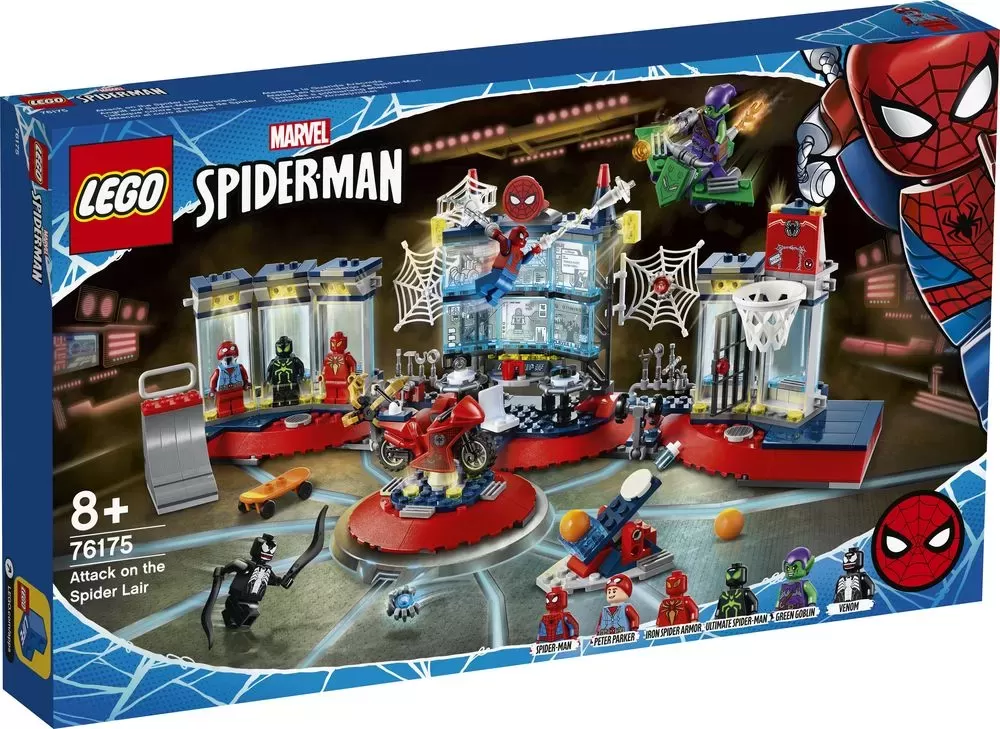 76175 MARVEL ATTACK ON THE SPIDER LAIR