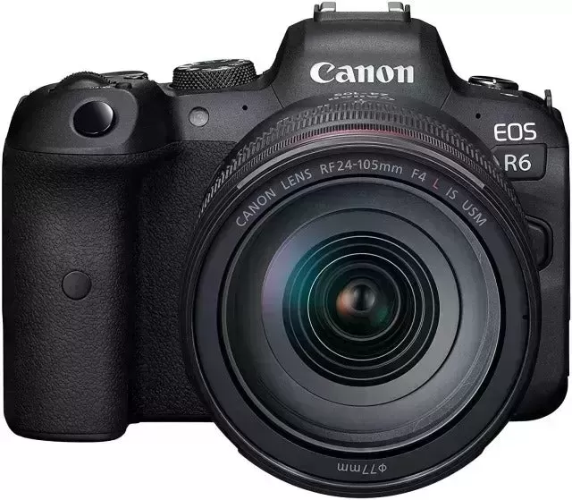 EOS R6 Full-Frame Mirrorless Camera + RF24-105mm F4 L Is USM Lens Kit