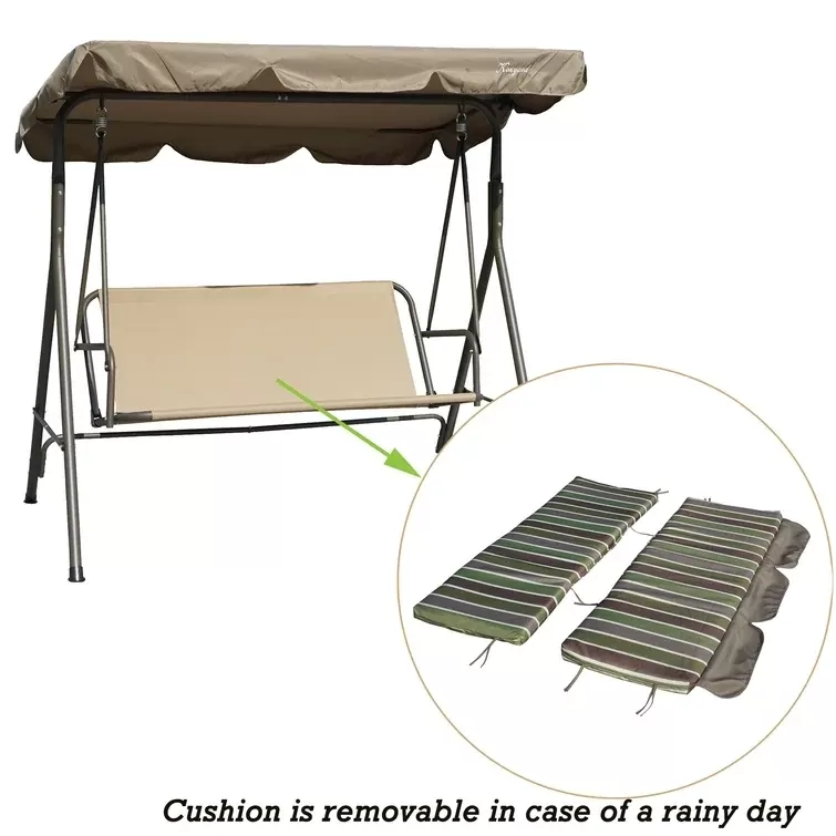 Otterburn Patio Porch Swing with Stand