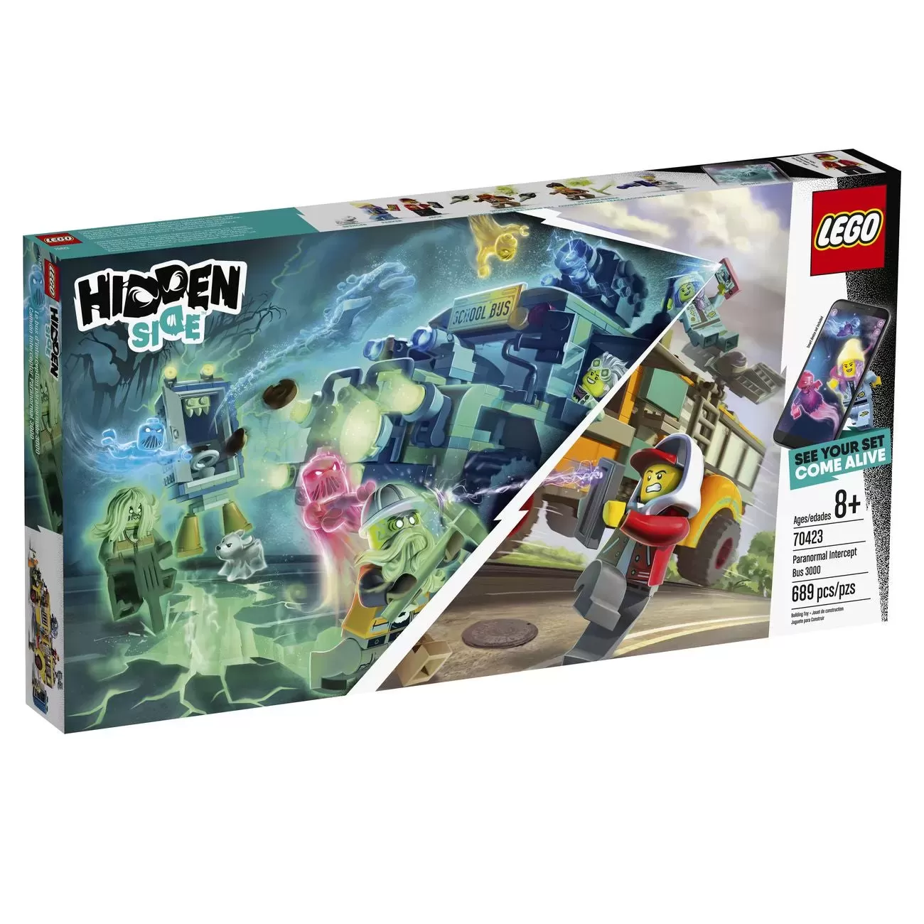 70423 HIDDEN SIDE PARANORMAL INTERCEPT BUS 3000