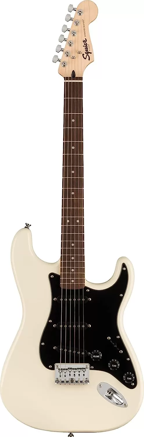 Fender Squier Stratocaster - Sunburst Bundle with Frontman 10G Amp, Gig Bag, Instrument Cable, Tuner, Strap, Picks, Fender Play Online Lessons, Instructional Book, and Austin Bazaar Instructional DVD