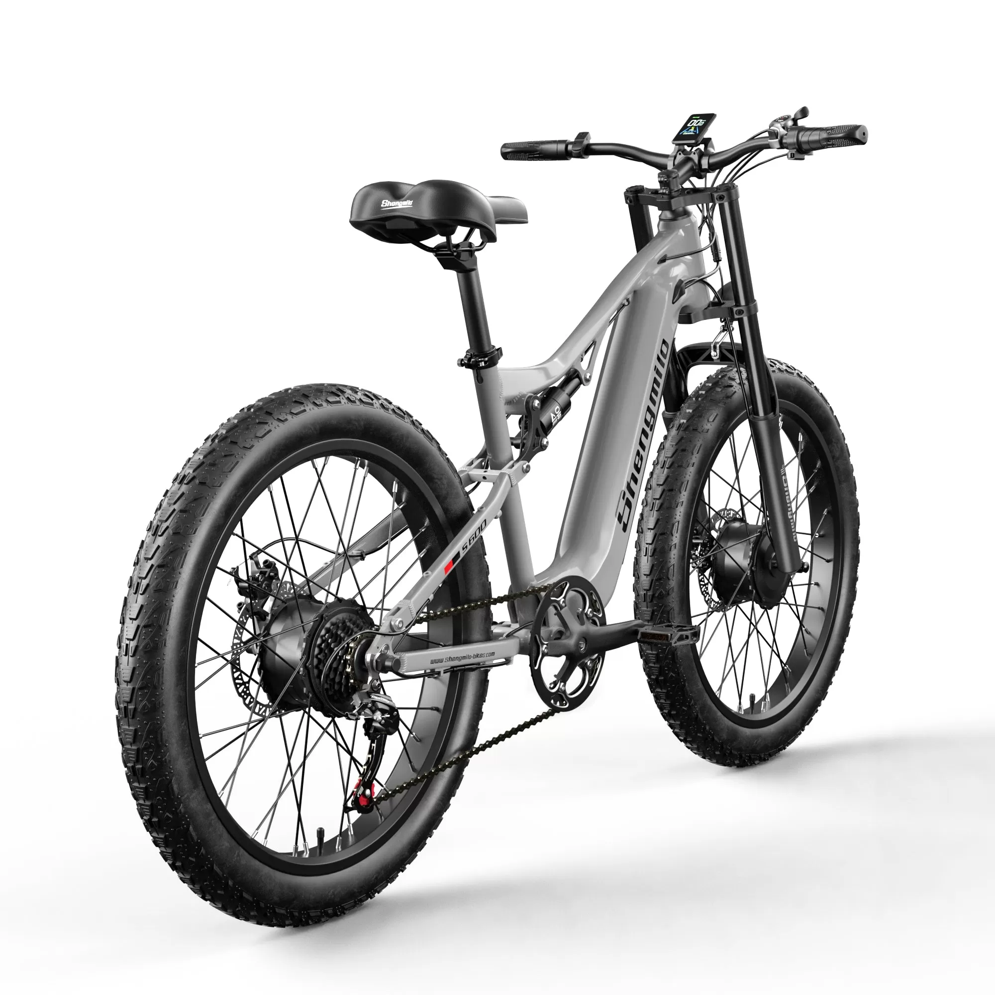E-Bike S600 48V 17.5Ah 1000*2 Front And Rear Dual-drive High-performance Motors