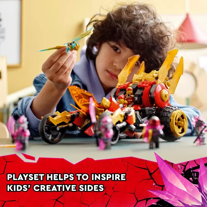 71773 NINJAGO KAI'S GOLDEN DRAGON RAIDER