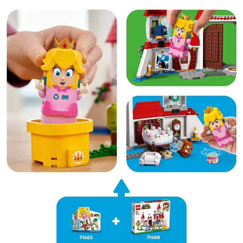 71408 SUPER MARIO PEACH'S CASTLE EXPANSION SET