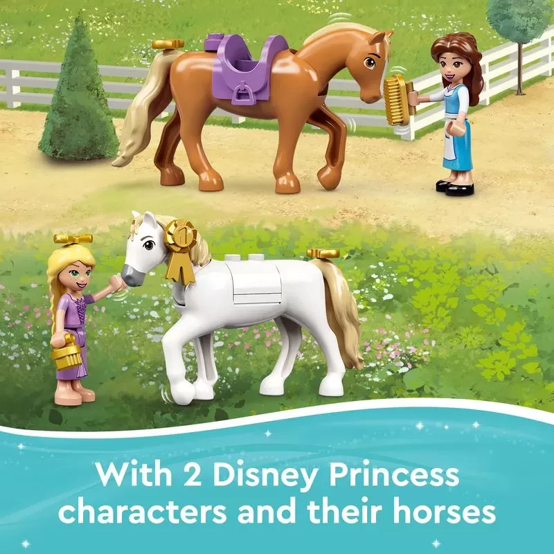 43195 DISNEY PRINCESS BELLE AND RAPUNZELS ROYAL STABLES